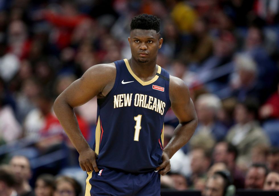 Zion Williamson practicing, could play in Pelicans' opener