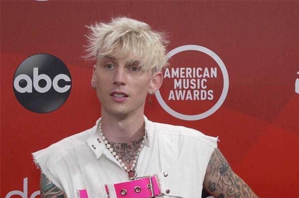 Cleveland Native MGK Shocks Fans During AMAs Performance 