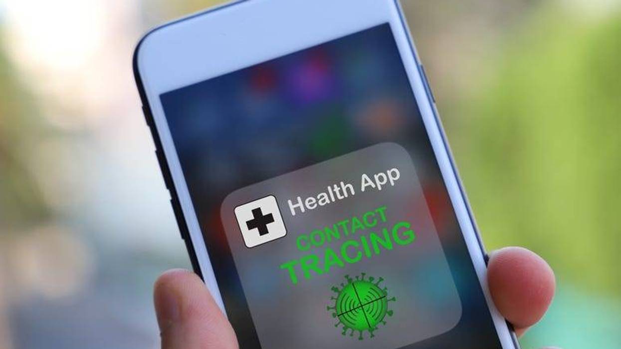 COVID-19 contact tracing app