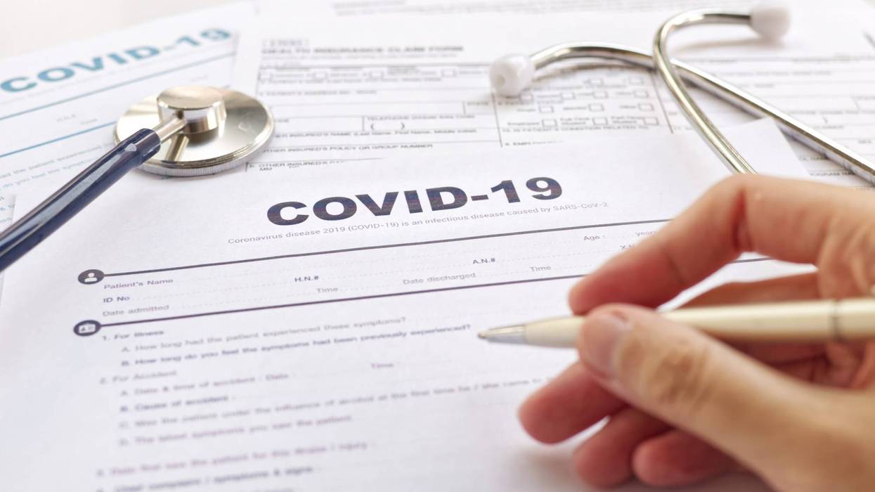 COVID-19 Health insurance concept