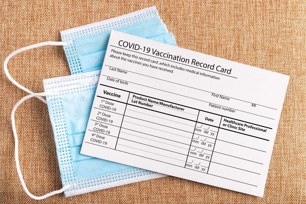 COVID-19 vaccine card