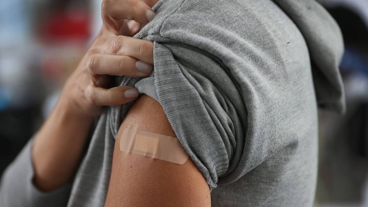 COVID-19 vaccine shot