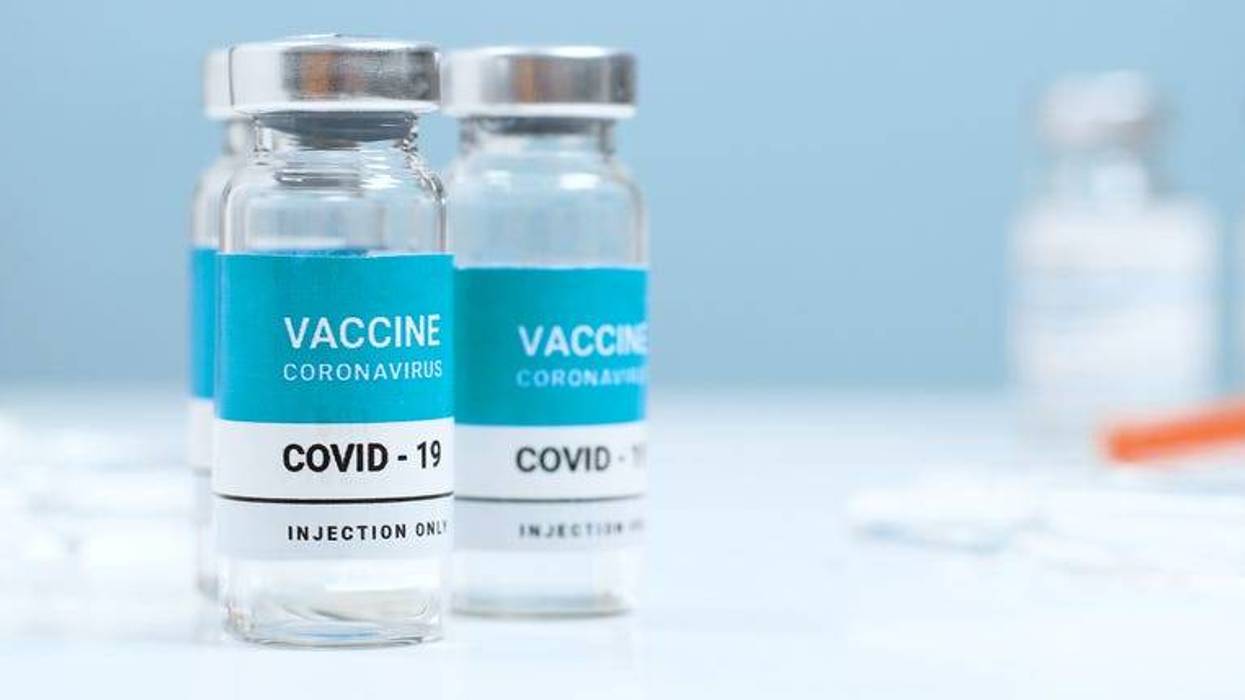 COVID-19 vaccine vials