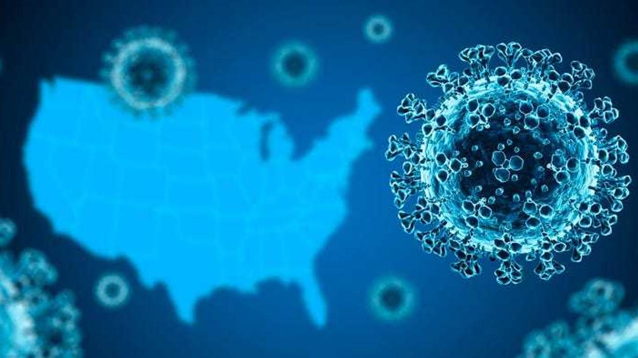 Covid and the U.S. map