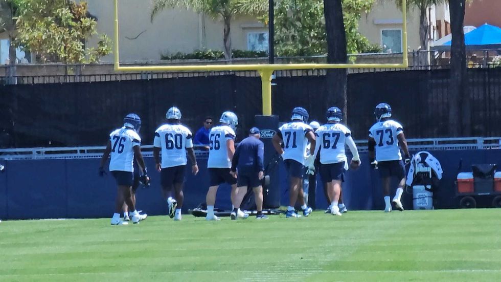 Cowboys offensive line