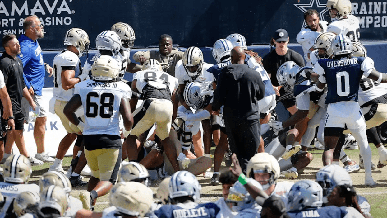Cowboys-Saints joint practice in Oxnard turns into multiple brawls