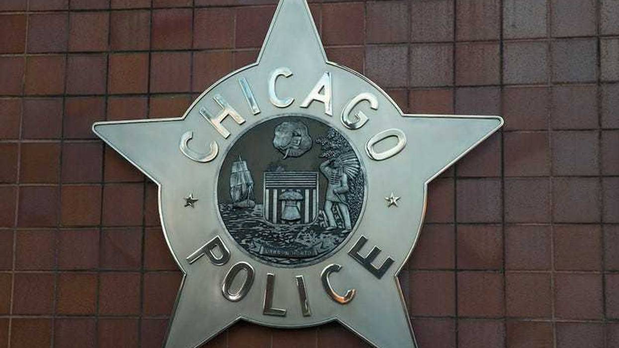 CPD medallion on side of building