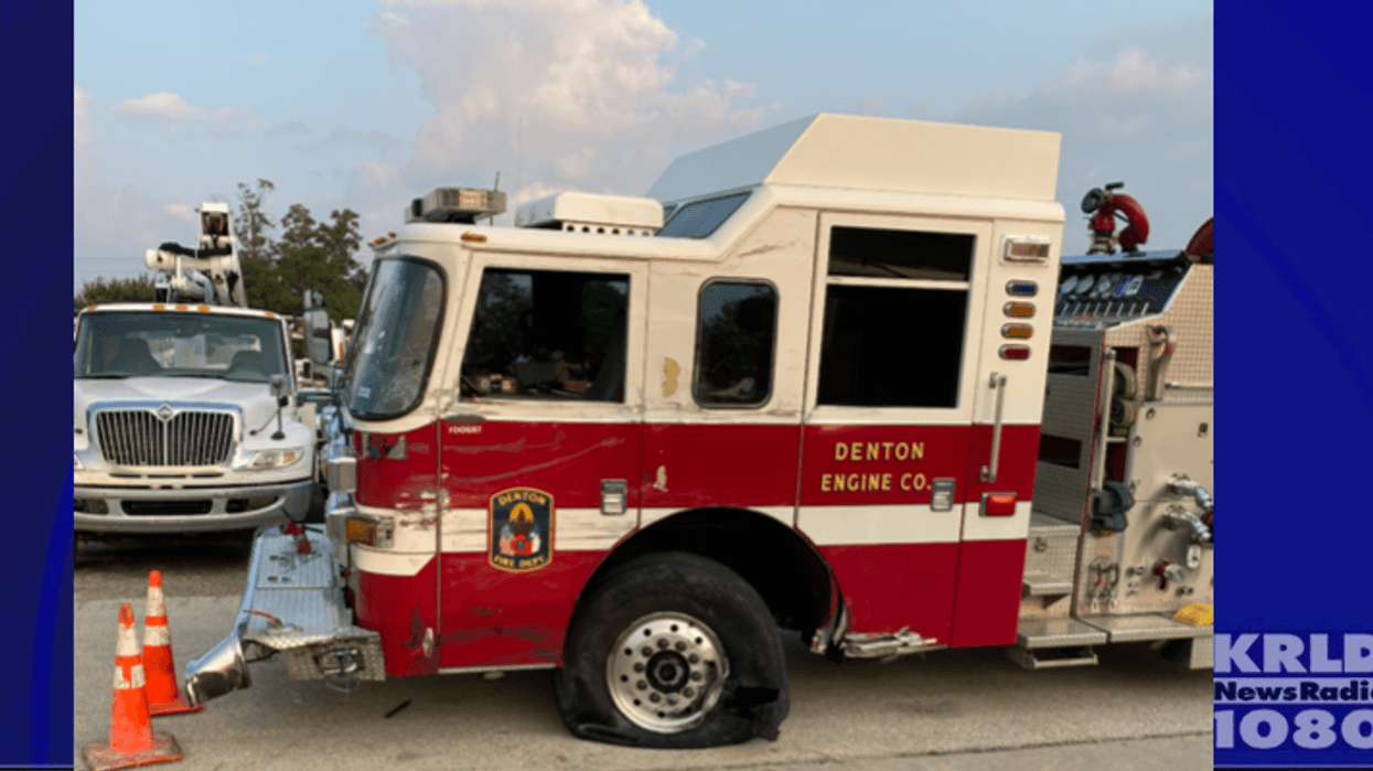 Crash with Denton Fire Engines