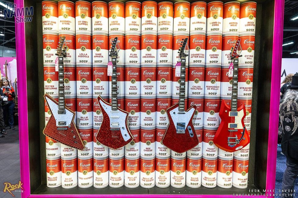 Cream Guitars - NAMM Show - Anaheim, CA Convention Center 1/23/26