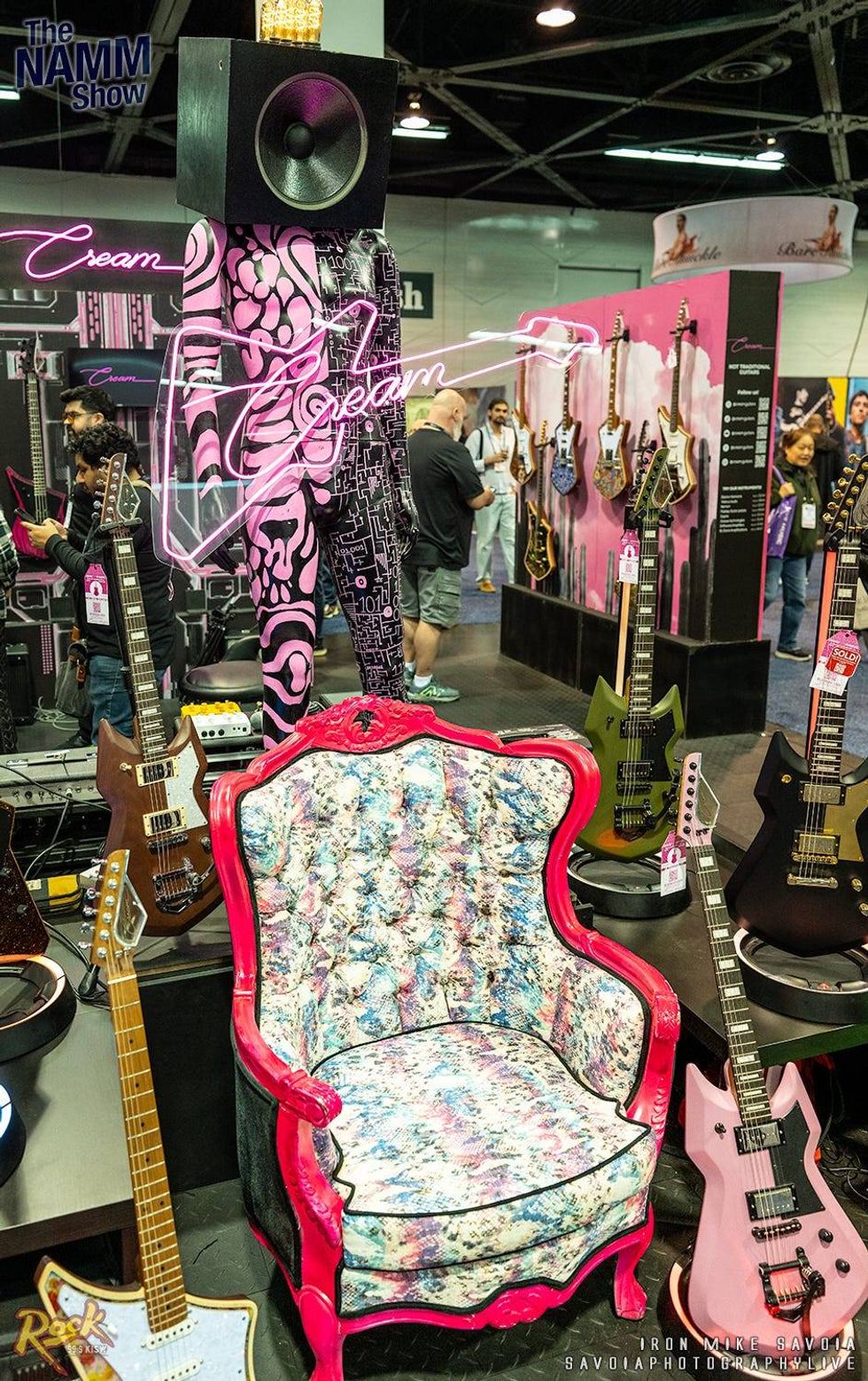 Cream Guitars - NAMM Show - Anaheim, CA Convention Center 1/24/26