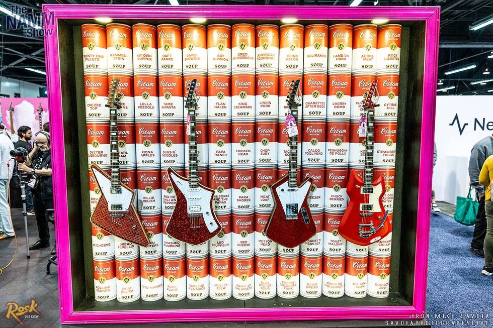 Cream Guitars - NAMM Show - Anaheim, CA Convention Center 1/24/26