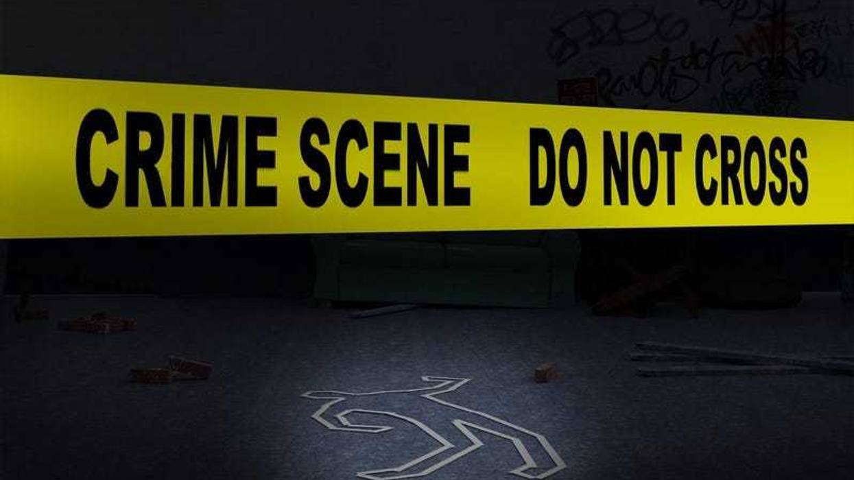 Crime scene.