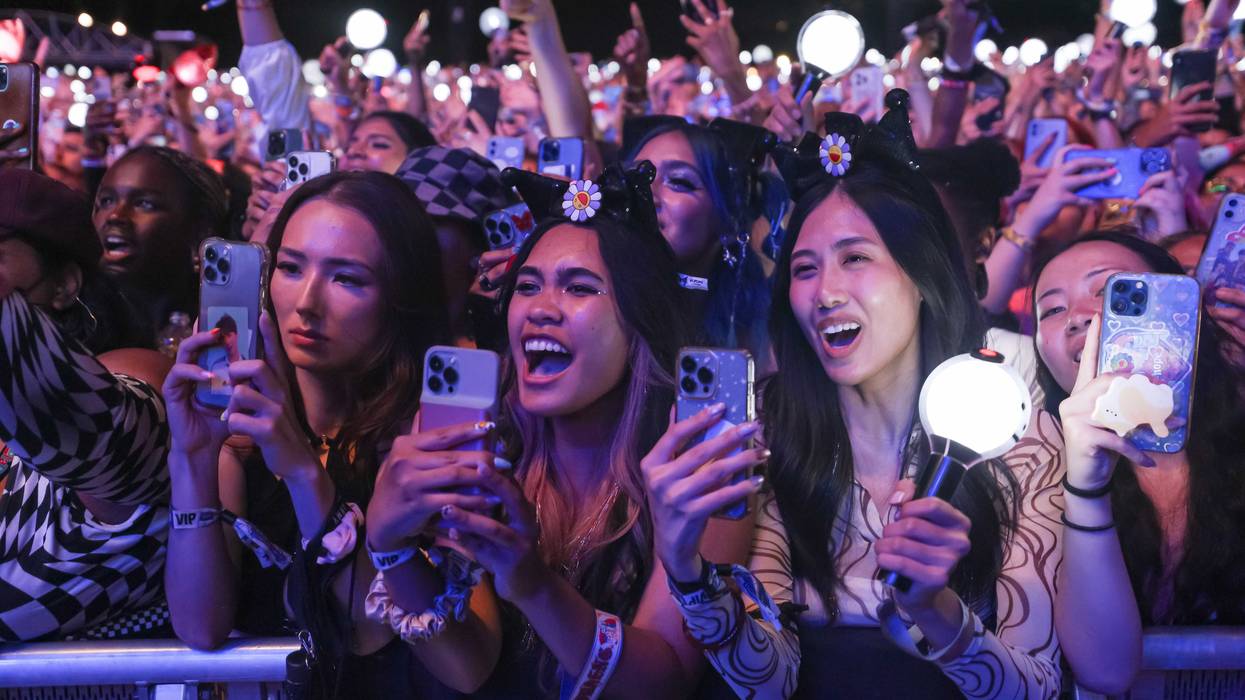 crowd at Lollapalooza