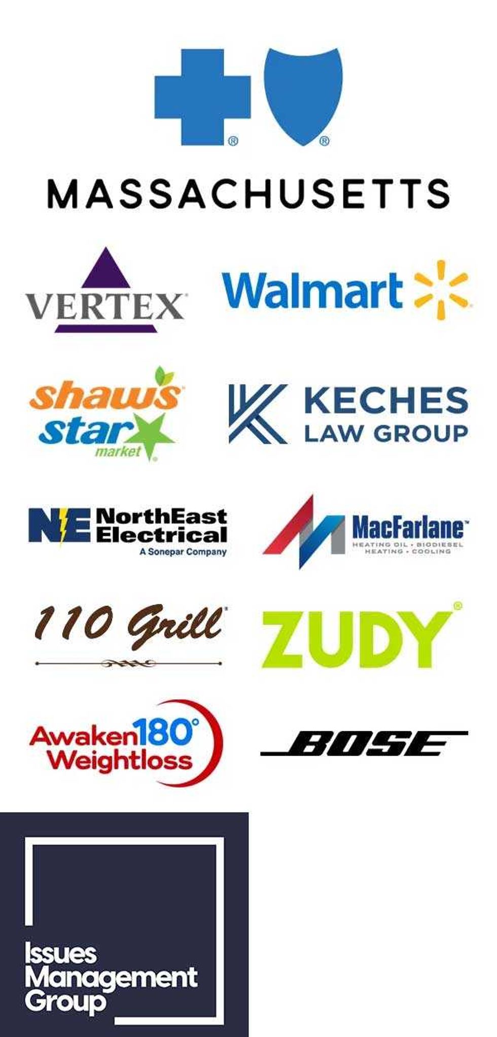 Crusade for a Cure Sponsors