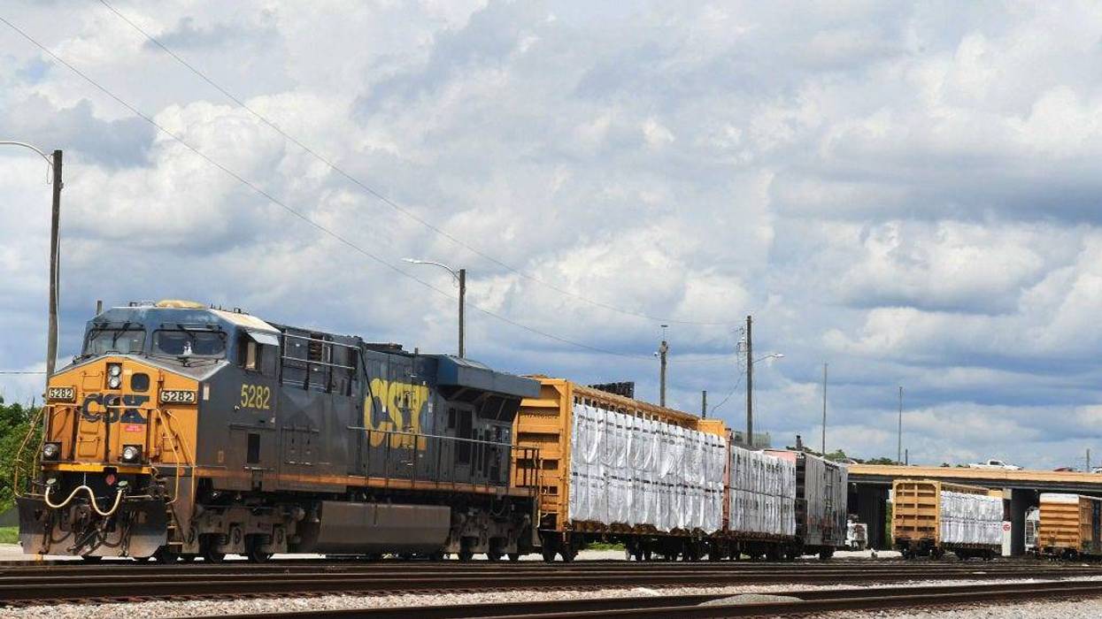 CSX freight train