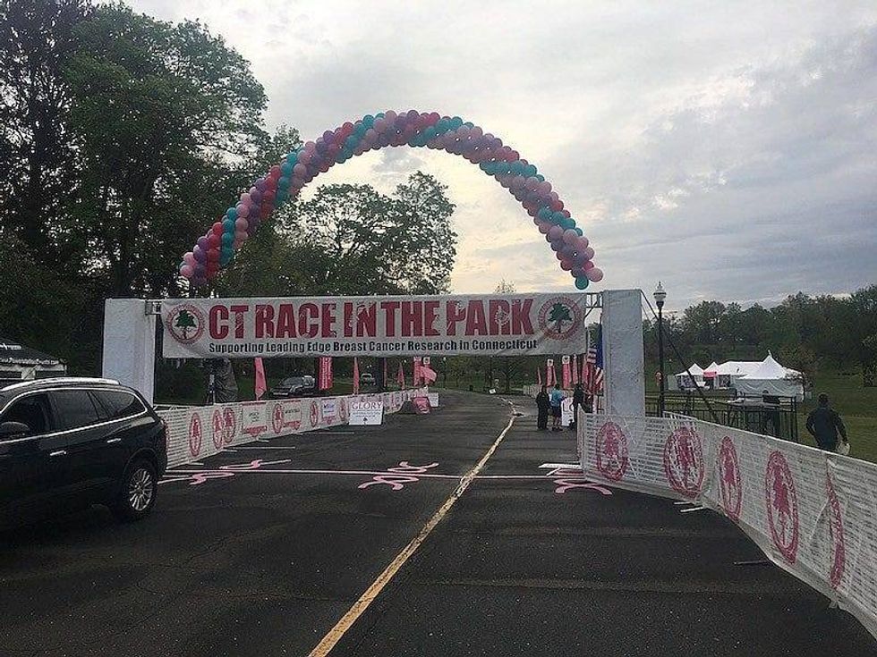 CT Race in the Park Starting Line