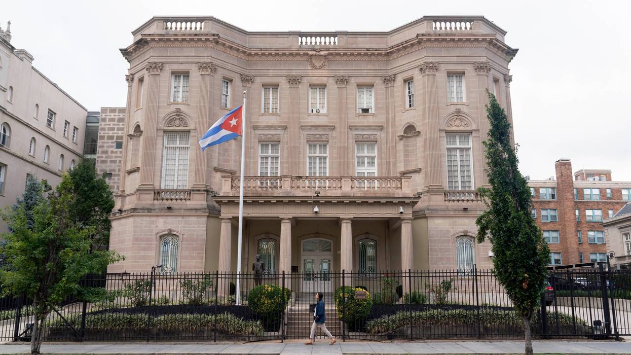 Cuban Embassy Molotov Cocktail
