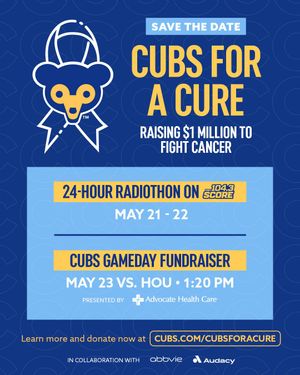 “Cubs for a Cure” Radiothon 2026