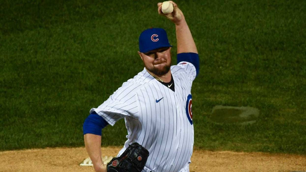 Cubs left-hander Jon Lester