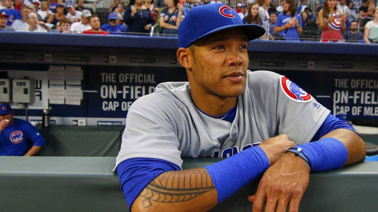 Cubs shortstop Addison Russell