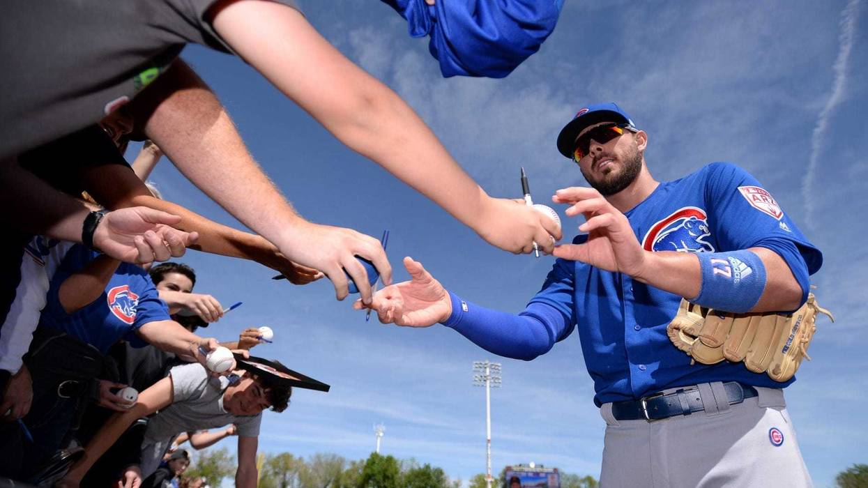 Cubs third baseman Kris Bryant