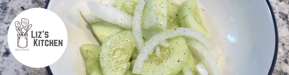 Cucumber Onion Salad recipe