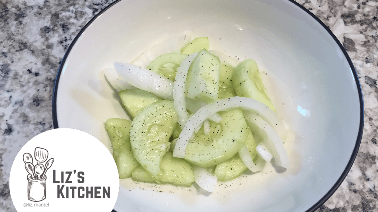 Cucumber Onion Salad
