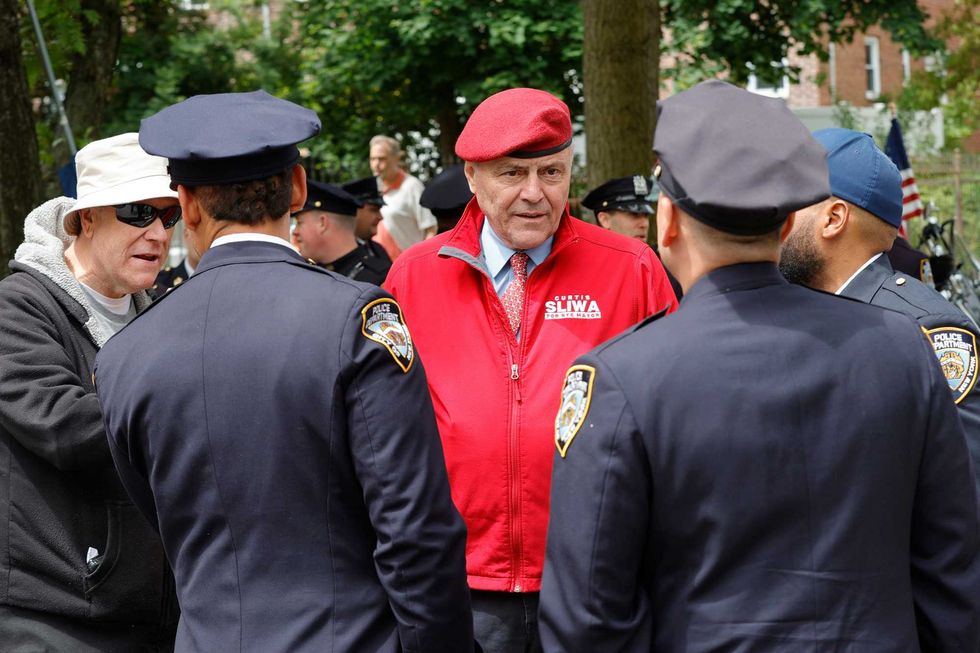 Curtis Sliwa is the Republican candidate and could benefit if Cuomo, Adams and Mamdani split Democratic votes