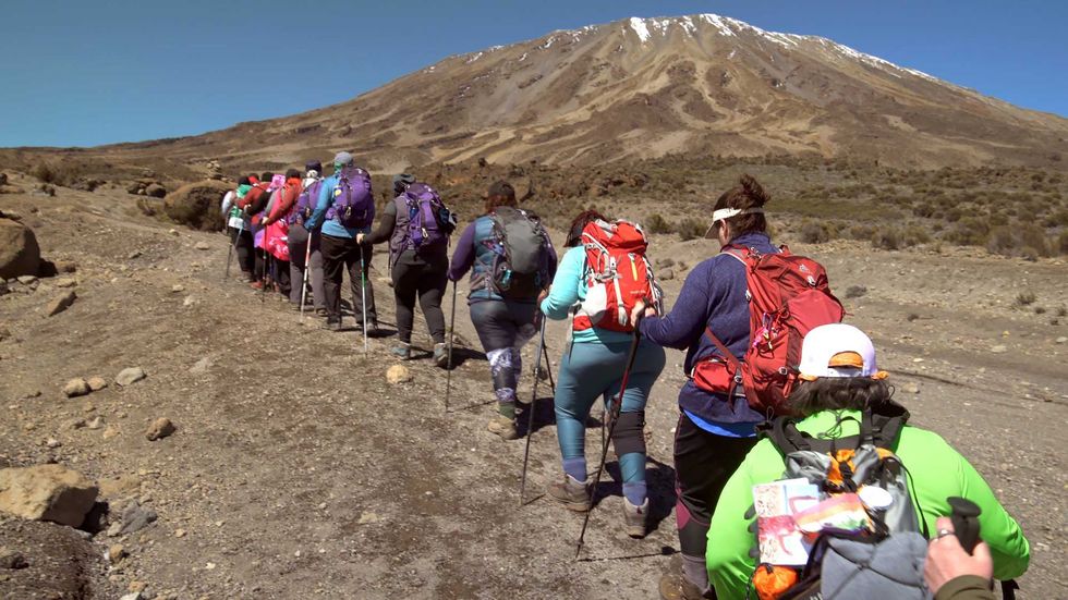 Curvy Kili Crew uses the Rongai route to climb Mount Kilimanjaro.
