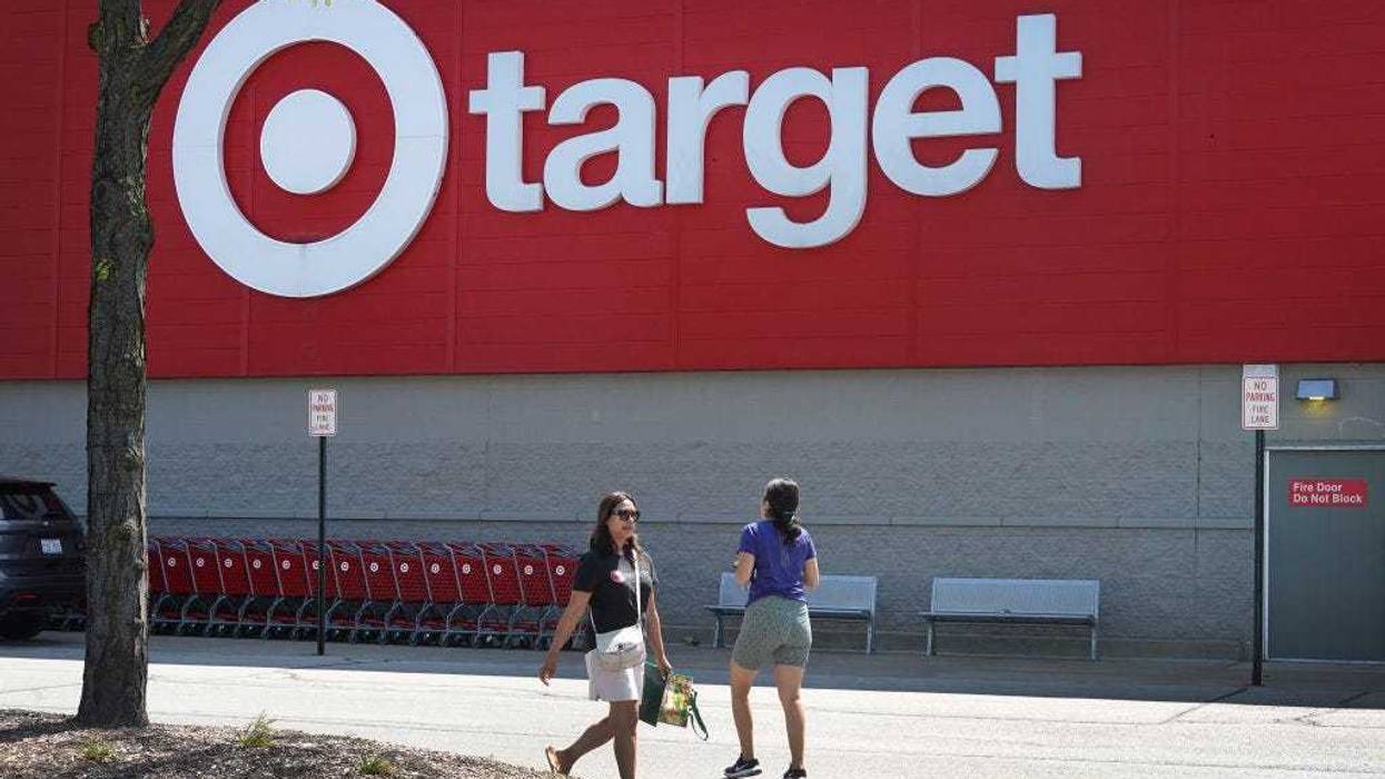 Customers shop at a Target store on August 16, 2023 in Chicago, Illinois.