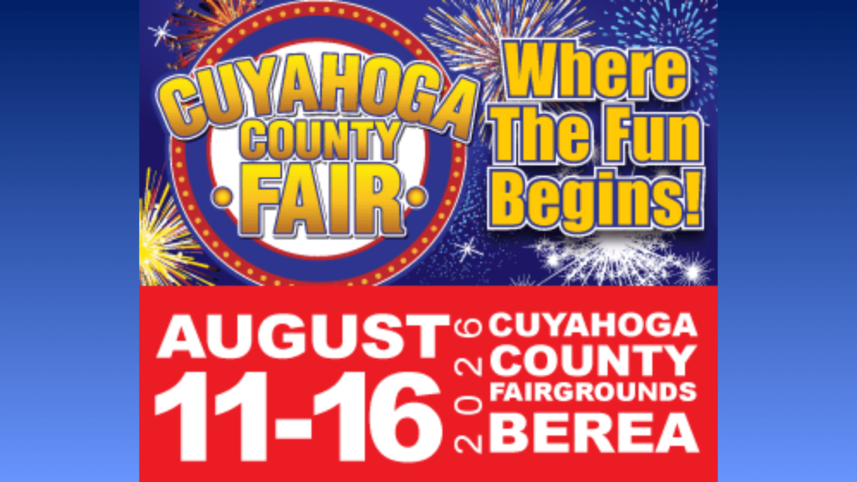 Cuyahoga County Fair, August 11-16, 2020, Berea. Where The Fun Begins!