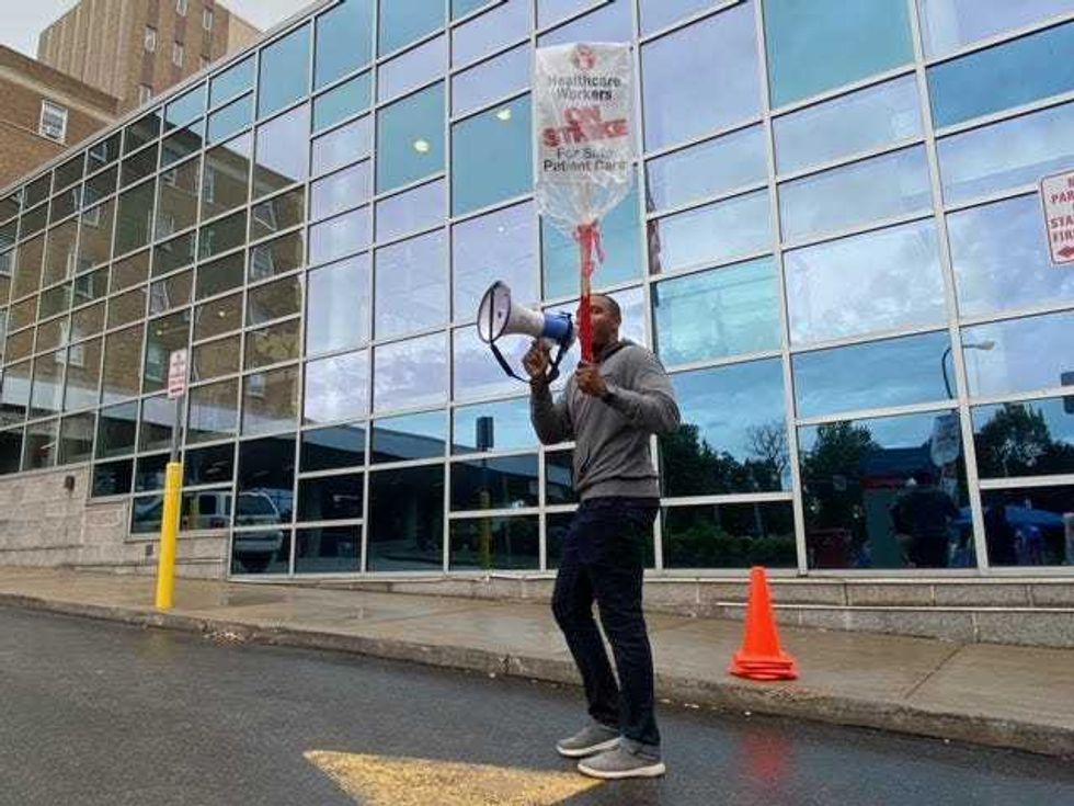 CWA Workers on Strike