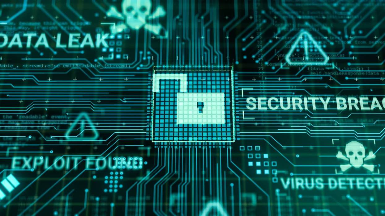 cyber attack graphic