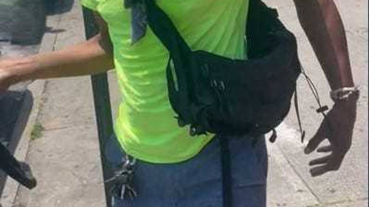 Cyclist accused of using a bike chain to beat a driver who passed him in Brooklyn last week.