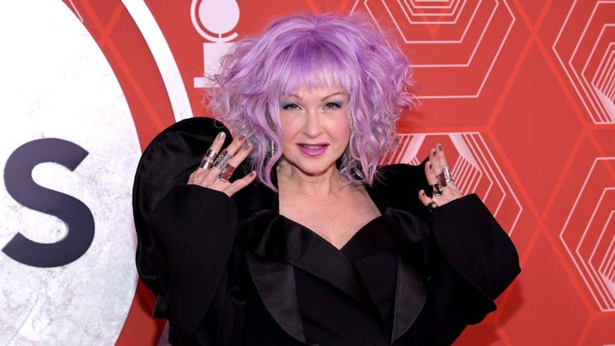 Cyndi Lauper attends the 74th Annual Tony Awards at Winter Garden Theater on September 26, 2021 in New York City.