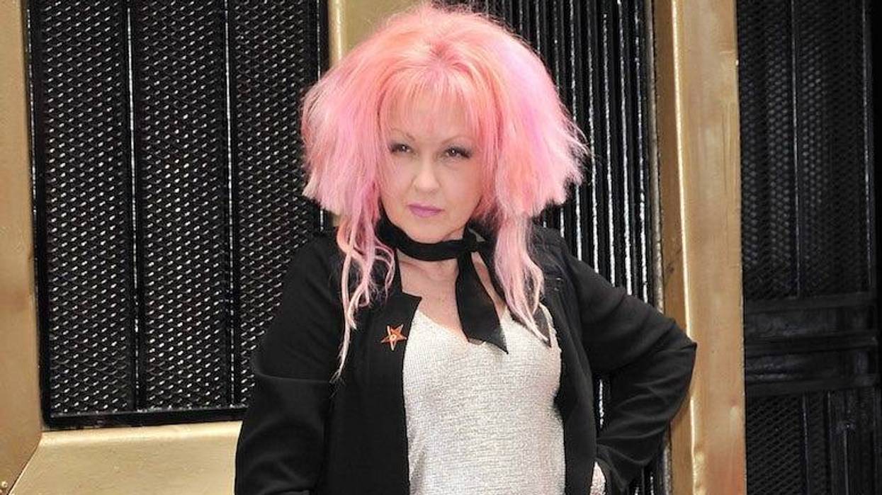 Cyndi Lauper, Pink Hair, Hollywood Walk of Fame, Ceremony, 2016