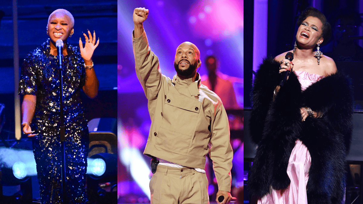 Cynthia Erivo, Common, Andra Day
