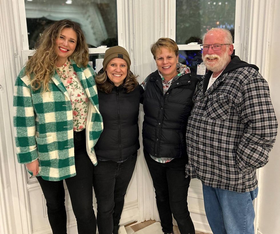 Cynthia, Tracy, Rosanne and Ed.