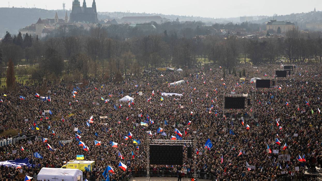Czech Republic Protest