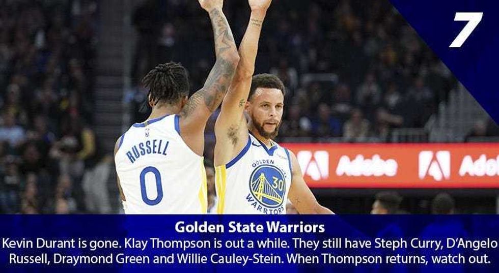 D'Angelo Russell, Steph Curry