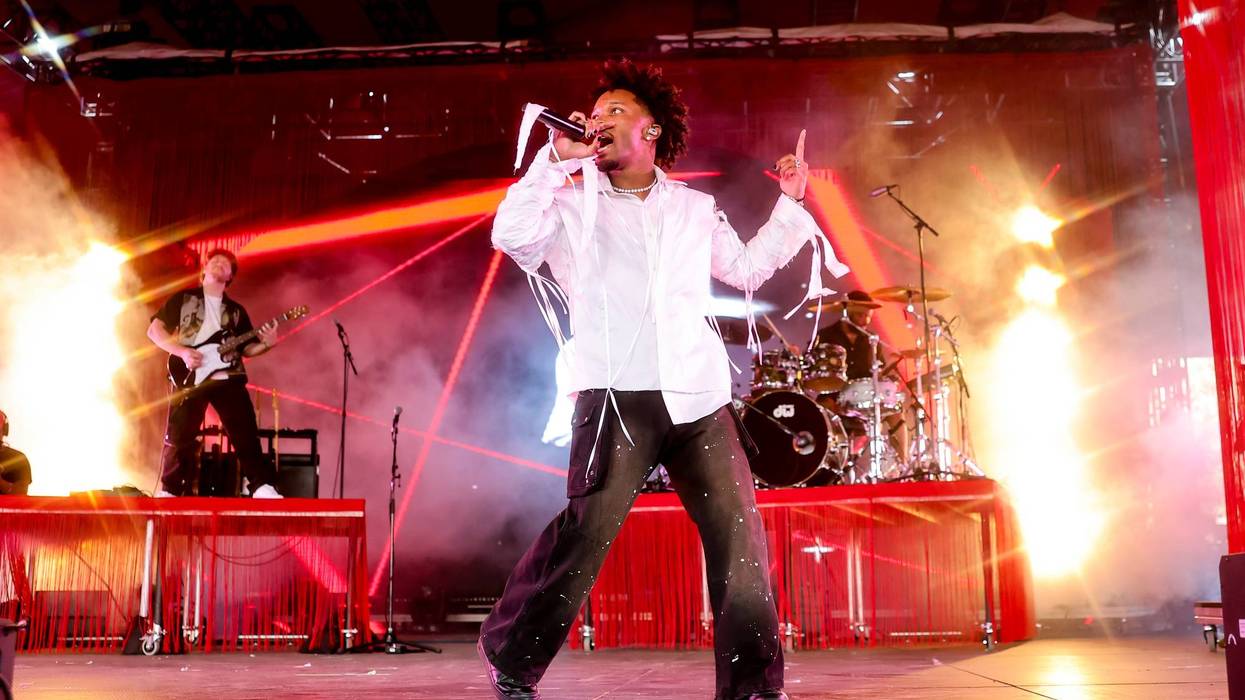 d4vd performs at the Gobi Tent during the 2025 Coachella Valley Music and Arts Festival at Empire Polo Club on April 11, 2025 in Indio, California.