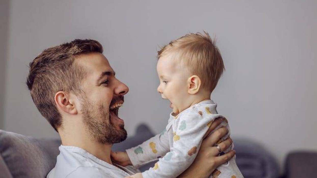 Dad, Father, Baby