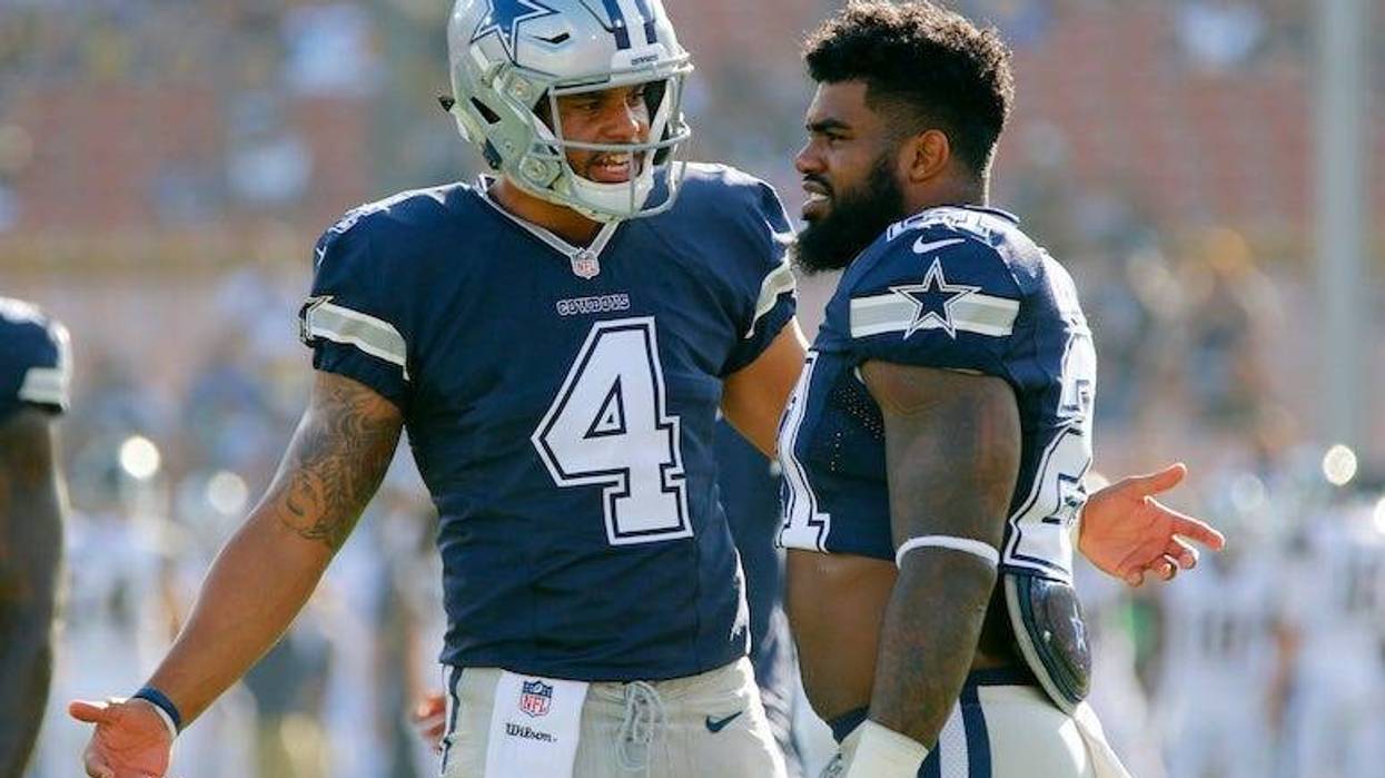 Dak Prescott, Ezekiel Elliott, Dallas Cowboys, Game, 2017