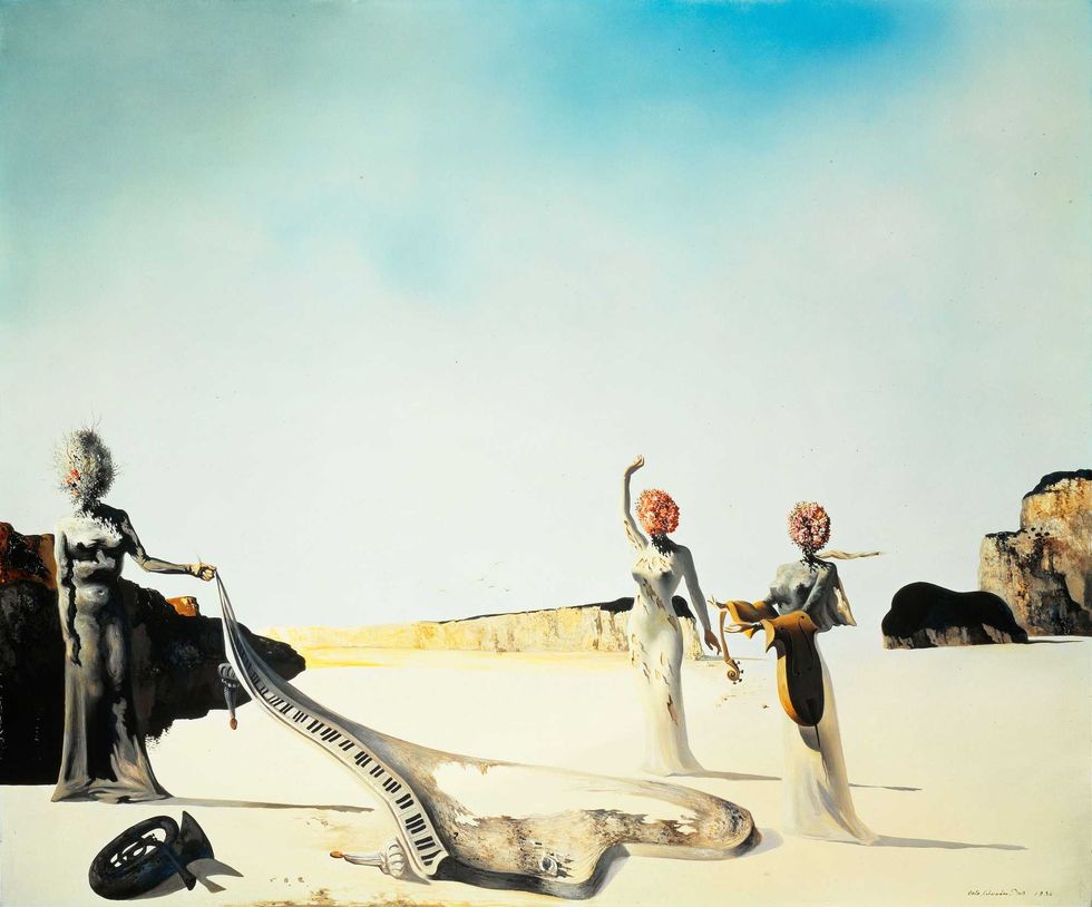 Dali Surrealist painting