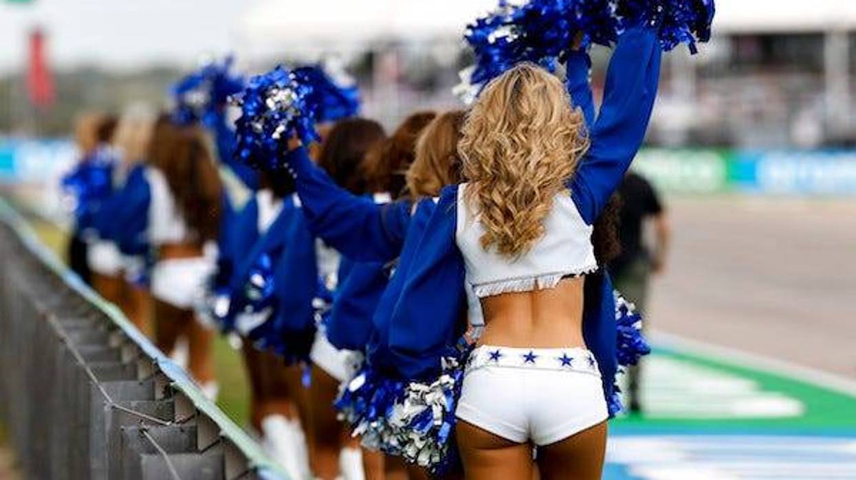 Dallas Cowboys cheerleaders, F1 Grand Prix of USA at Circuit of The Americas