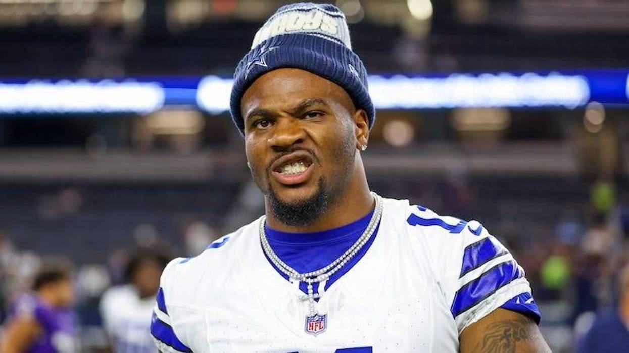 Dallas Cowboys defensive end Micah Parsons (11) reacts after the game against the Baltimore Ravens at AT&T Stadium