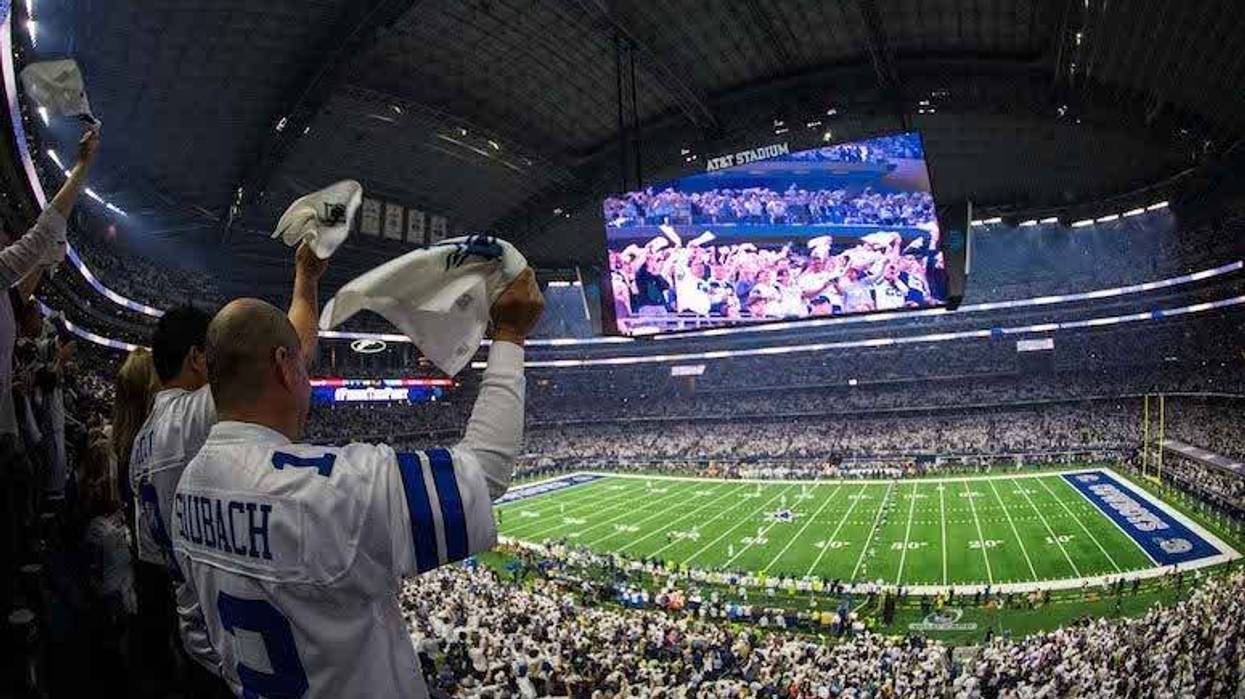 Dallas Cowboys, Fans, AT&T Stadium, Wildcard Game, 2019