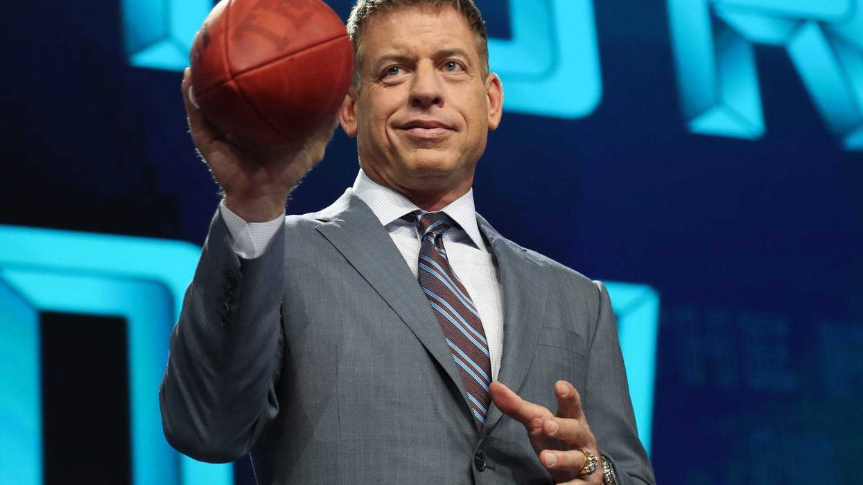 Dallas Cowboys former quarterback Troy Aikman