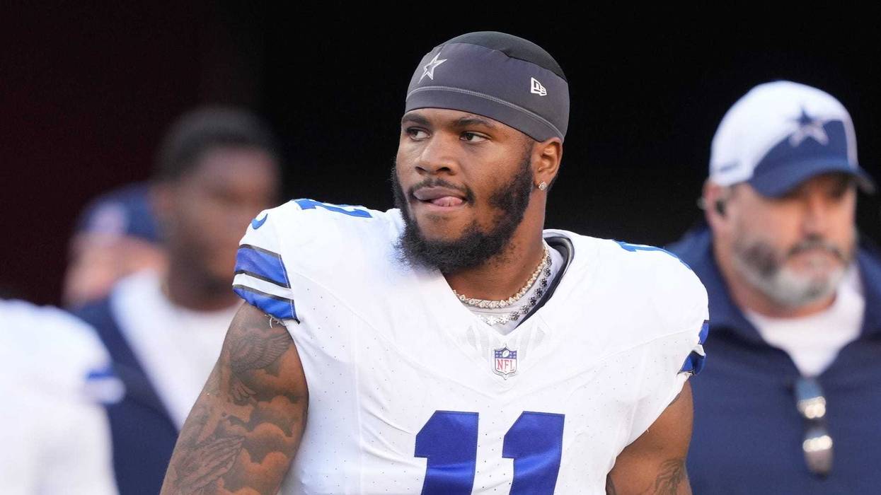 Dallas Cowboys linebacker Micah Parsons (11) before the game against the San Francisco 49ers at Levi's Stadium.