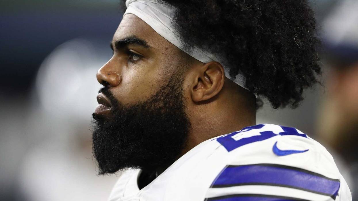 Dallas Cowboys running back Ezekiel Elliott